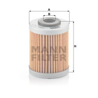 Фильтр масляный MANN-FILTER MH 54/1